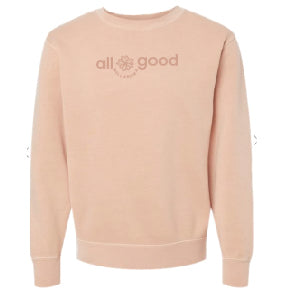 Dusty Pink Crewneck - All Good Wellaroma